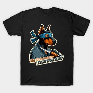 Ninja Doberman T-Shirt